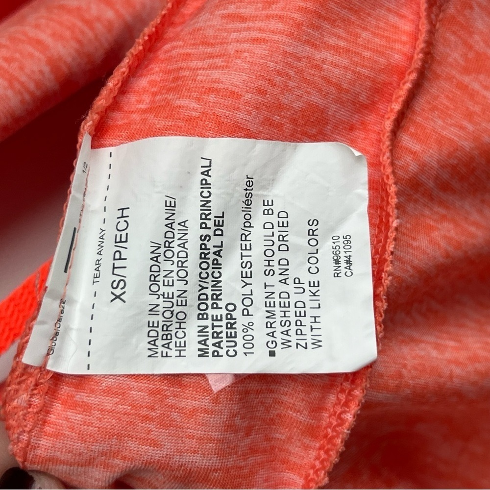 Under Armour Orange Full-zip HEATGEAR jacket - XS - Picture 10 of 12